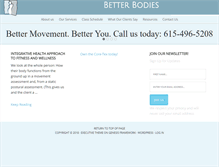 Tablet Screenshot of betterbodies.us